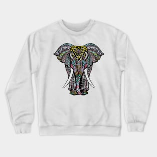 elephant zentangle,special elephant shirt, Crewneck Sweatshirt